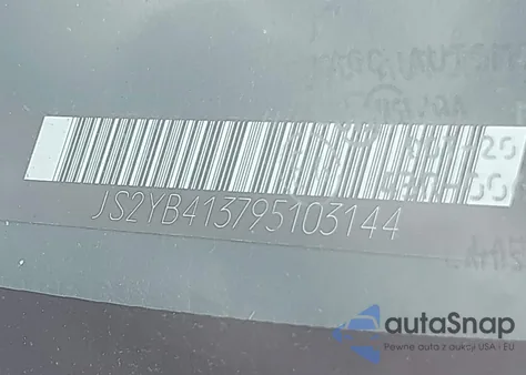 2009 Suzuki Sx4 Technology из США, поврежденный, VIN JS2YB413795103144